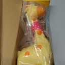 Dancing Talking Giraffe Toy, Stuffed Animal Baby Toy Repeating What You Say, Glowing Musical Electronic Giraffe Gifts for Toddlers 1-3 Years Old (Giraffe)