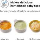 Baby Brezza One Step Baby Food Maker Deluxe - Steam + Blend Organic Food