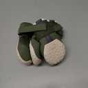 DcOaGt Dog Shoes for Large Dogs, Mesh Breathable Dog Boots & Paw Protectors for Hot Pavement Summer Winter Snow, 360 Anti-Slip Dog Booties for Hiking/Walking, Military Green 4PCS(Size 6)