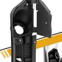 Transit Fuel Door, Transit Gas Door Assembly without cover, Compatible with Ford Transit Vans 150 250 350(HD) 2015-2023, Fuel Tank Filler Door Pipe for CK4Z-5427936-A CK4Z-5427936-F