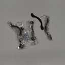 Ravinte 5 Pack Solid 3 Inch Rounded Foot Arch Kitchen Cabinet Handles Matte Black Curved Pulls Black Drawer Pulls Kitchen Handles for Cabinets Hardware Drawer