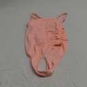 OYOANGLE Girl's Cute Spaghetti Straps Round Neck Drawstring One Piece Swimwear Tie Bathing Suit (Pink, Medium)