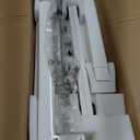 YDN Electric Standing Desk, 48x24 Inch Stand up Desk Adjustable Height, Sit Stand Home Office Desk with Splice Board, Natural Top