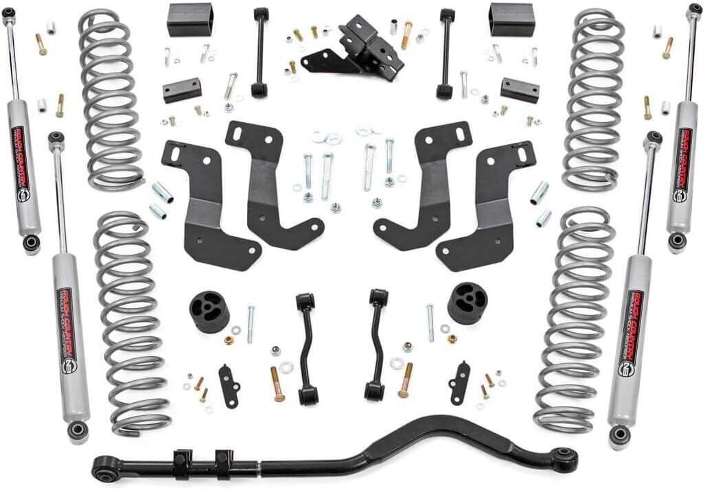 Rough Country 3.5" Lift Kit for 2018-2023 Jeep Wrangler JL 2-Door - 62930