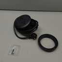 Jgstkcity Desktop Power Grommet, 65W USB C Fast Charging Port, Flush Mount Recessed Power Strip 3inch Hole,2 Outlets,4 USB Ports, Countertop Outlet (Black, 65W USB Port)