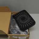 Wide Rain Shower Head With 5 Modes Handheld Showerheads, High Pressure Showerhead Combo with Extension Arm for Bathroom Accessories, Adjustable Shower Head with Anti-Clog Nozzles (Black)