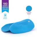 Heel That Pain Perfect Fit Kit - Original, Hybrid, and Gel Heel Seats Foot Orthotic Inserts - Heel Cups Cushions Insoles for Plantar Fasciitis, Heel Spurs, and Heel Pain Medium