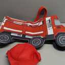 Seasons Kids Fire Truck Costume for Child 5-7 years, Red
