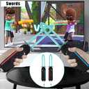 ArVin Switch 2 Sports Accessories Bundle for Nintendo Switch 2(2025),16 in 1 Switch 2 Family Sports Party Games Accessories Kit with Joycon Grips/Leg&Wrist Straps/Golf Clubs/Baseball Bat/Tennis Racket