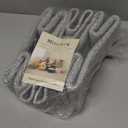 MiniArk Small Storage Baskets for Organizing | Closet Organizer Bins | Shelf Toy Basket | Woven Rope Baskets | Cube Decorative Box | Shallow Basket | 13x8.5x5.1 | 3 Packs Mixed Grey