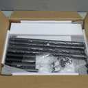 End Table with Charging Station,Small Side Table,2-Tier Nightstand with Storage Shelf,Sofa Bedside Table for Small Spaces in Living Room,Bedroom,Office,Easy Assembly,Rustic Brown