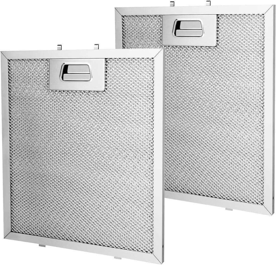 Updated Range Hood Filter Replacement 9x10.25Inch 5-Layer Aluminum Mesh Hood Vent Filter, Grease Filter S97018029, fits Broan B5 Series, Alternative 1932913