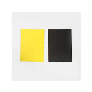 Creatorally 3PCS Laser Engraving ABS Double Color Plastic Sheets, 12" x 8" Engravable Blanks for Custom Name Badges, Signs, Retail Logos, DIY Crafts (Mirror Gold/Black)