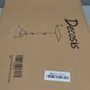 Projector Stand Tripod Adjustable, Laptop Height from 23.5 to 46.5 inches with Gooseneck Phone Holder, Floor for Office, Home, Stage, Studio, DJ Racks Holder Mount, 23.5Inch-46.5Inch (Black)