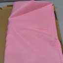 FOLINS&HOME Pink Square Table Cloth in Heavy Duty and Water Resistant Polyester-Wrinkle Free Spillproof and Washable Tablecloths 60 x 60 inch-Table Cover for Indoor and Outdoor-Oblong/Rectangle