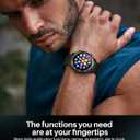 EarlySincere Smart Watch with Bluetooth Call, 1.39" Smartwatches for Men Women, Fitness Watch with Blood Oxygen/HR/Sleep, IP67 Waterproof for Android iOS Black