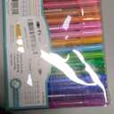 15 Colors Curve Highlighter Pens Set15 Different Shapes Dual Tip Markers Cool Pens for Journal Planner Scrapbook Art Office School Supplies (Pattern Tip + Fine Tip (15 vibrant))