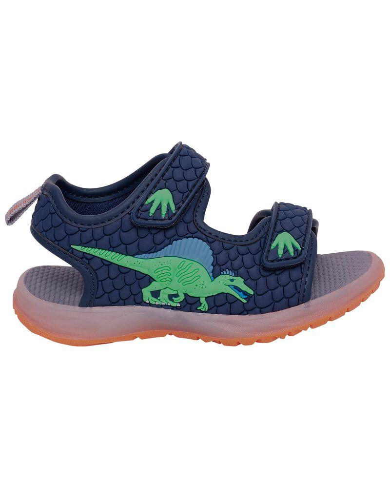 Carter's Toddler Dino Light-Up Sandal Blue 8