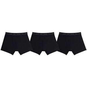 Pair of Thieves EDK Performance Boxer Briefs for Men, 3-Pack Ultra Soft, Breathable, 4-Way Stretch & No-Chafe Seams, Medium, (Midnight Black)