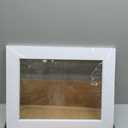 Somime 10 Pack Pre-Cut 16x20 White Picture Mats for 12x16 Photos - White Core Bevel Cut Frame Matte, Acid Free, Ideal for Frames/Artwork/Prints
