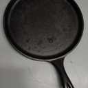 Lodge L9OG3 Cast Iron Round Griddle, Pre-Seasoned, 10.5-inch - Made in USA, Compatible with Stovetop, Oven, Grill & Campfire