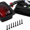 1017035 Golf Carts LED Rear Taillights Kit 12V Compatible with Club Car DS 1982-UP Golf Cart Compatible with Yamaha G14 G16 G19 G22 Golf Cart 3 Wire Wiring Plug Led Tail Lights