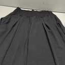 Palazzo Pants for Women Wide Leg High Waist Boho Summer Pants Casual Flowy Lounge Pants Travel Outfits (Small, Black)