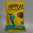 Hippeas Chickpea Puffs, Groovy White Cheddar, 0.8 Ounce (Pack of 30), 3g Protein, 2g Fiber, Vegan, Gluten-Free, Crunchy, Plant Protein Snacks