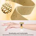 Joyozy Slim Metal Band Compatible with Apple Watch Band 38mm 40mm 41mm 42mm 44mm 45mm 46mm 49mm Skinny Magnetic Strap with Bling Charms, Cute Stainless Steel Band, Dressy Thin iWatch Bracelet for Women