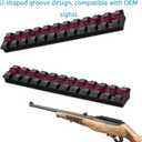 Bengor Picatinny Rail Mount for 10/22 with 11 Slots for Red DotsMounting, Scopes, Magnifiers