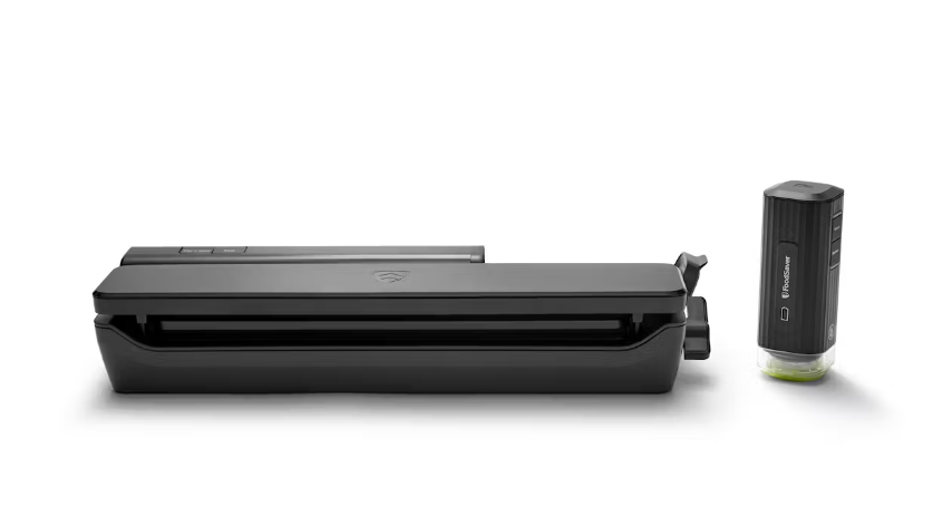 FoodSaver® Handheld+ 2-in-1 Vacuum Sealing System, Handheld and Countertop Vacuum Sealer, 8-Piece Starter Kit