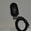 MCHOSE A5 ProMax Wireless Gaming Mouse, Symmetrical Design, 59 Grams, 1K Polling Rate, PAW3395 26K DPI Optical Sensor, 130 Hour Battery Life, Tri-Mode Connectivity - Black