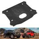 KIWI MASTER Cargo Mat for 2015-2018 Jeep Wrangler JK OEM Replacement 82214404 All Weather Custom Fit Rear Tray Trunk Mat Liner Black