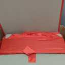 Sorbus Foldable Storage Cubes - 6 Fabric Baskets for Organizing Pantry, Shelf, Toy Box, Cubby, Closet Organizer - 11 Inch Collapsible Closet Organizers and Storage Bins - Red Storage Cubes with Handle