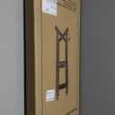 Natural Solid Wood Water Dispenser Stand (32.8"Hight-11.2"Wide) Ceramic Water Dispenser Floor Stand, 5 Gallon Water Jug Stand with 2 Round Shelfs Included for 1-5 Gallon Water Bottles/Crocks/Water Jug