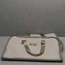 Halfday Convertible 2-in-1 Garment Duffel Weekender Bag 45L | Wrinkle-Free Travel, Hanging Suit Compartment, Shoe Pockets, Trolley Sleeve. Durable & Water-Resistant Carry-On, Stone