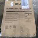 LG 10000 BTU SACC(14000 ASHRAE) Portable Air Conditioners [2023 New, Dual Inverter] Cools 450 Sqft Ultra Quiet & Easy Install WiFi App Medium & Large Room Air Conditioner AC Unit Home White LP1022FVSM