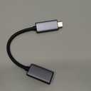 USB C to USB 3.0 Adapter, USB Type C Male to USB Female OTG Cable, Thunderbolt 3 to USB Adapter,