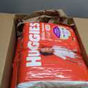 Huggies Size 5 Baby Diapers, Little Movers HuggFit 360 Baby Diapers with 360 Waistband, Size 5 (27+ lbs), 128 Count (2 Packs of 64)