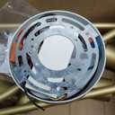 6 Light Heads Gold Track Lighting Kit, 36W CCT 2700K-6000K & Brightness Dimming, Modern LED Ceiling Light Fixture with Flexible Rotatable Heads, APP Remote Control Gold Kitchen Light Fixture