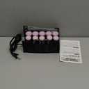 Remington Compact Ceramic Dual Voltage Hot Rollers for Long and Short Hair, Hair Setters, Hair Curlers, 1-1 " Purple/Black, 10 Piece Set