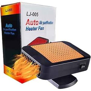 COMBLU Car Heater, 12V Portable Car Heater Fan, Anti-Fog 2 in 1 Defroster, Heating/Cooling Fan, Defroster for All Cars