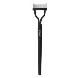 Eyelash Comb MSQ Eyelash Separator Mascara Applicator Eyelash Definer With Comb Cover Arc Designed Cosmetic Brushes Tool Black (1PCS)