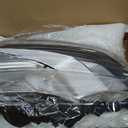Replacement Driver Left Side Black Trims Halogen Headlight Headlamp for Ford Transit Connect from 2019 to 2023