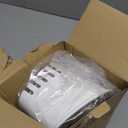 TAILI Shower Caddy Suction Cup, Heavy Duty Bathroom Organizer, Removable Shelves for Inside Shower, Shampoo, Waterproof Suction Plastic Storage for Bathroom Accessories Holder, White