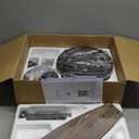 52 Inch Farmhouse Ceiling Fan with Light and Remote, Oil Bronze Industrial Flush Mount Ceiling Fans with 6 Speed Reversible Motor and Dual Finish 5 Blades, Rustic Ceiling Fan for Living Room, Bedroom