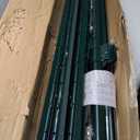 Metal Fence Posts, Splicing 7 FT Green Heavy Duty U Posts, No Dig T Posts for Fences Wire Mesh, Perfect for Temporary Fencing, Electric Fence Wire, Corner Anchor - 16 Packs