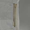 Exquisite Gold Pearl Stainless Steel Coffee Beverage Stirrers Stir Cocktail Drink Swizzle Stick for Wendding Party Value Pack, Hostess Gifts Set of 4, 7.5 Inches Long