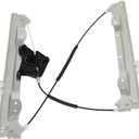SCITOO 752-641 Front Right Power Window Regulator Without Motor Fit for 2011-2014 for Chrysler 200, fit for Sedan 4-Door only, not for Convertible 2-Door