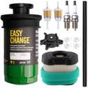 AUC13706 Home Maintenance Service Kit – Compatible with JD E160 S160 S170 S180 100 Series Lawn & Garden Tractors and Z365R ZTrak Mower